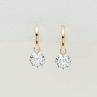 18ct Yellow Gold 1.40ct Diamond Dawn Drop Earrings