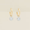 18ct Yellow Gold .60ct Diamond Dawn Drop Earrings