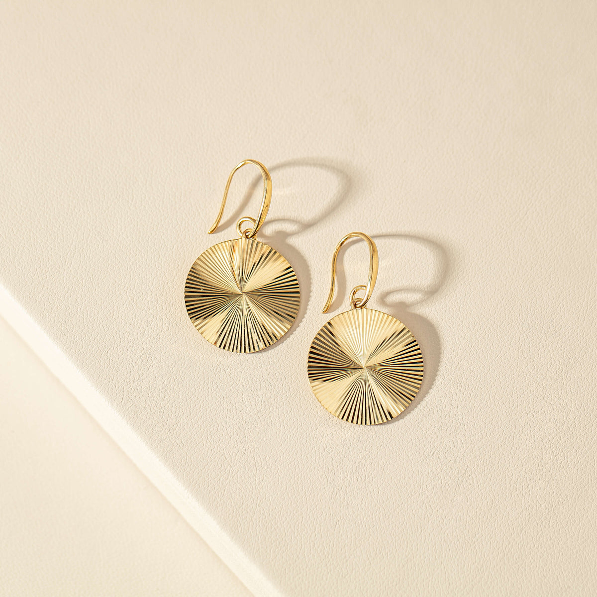 Yellow gold Reflections Earrings