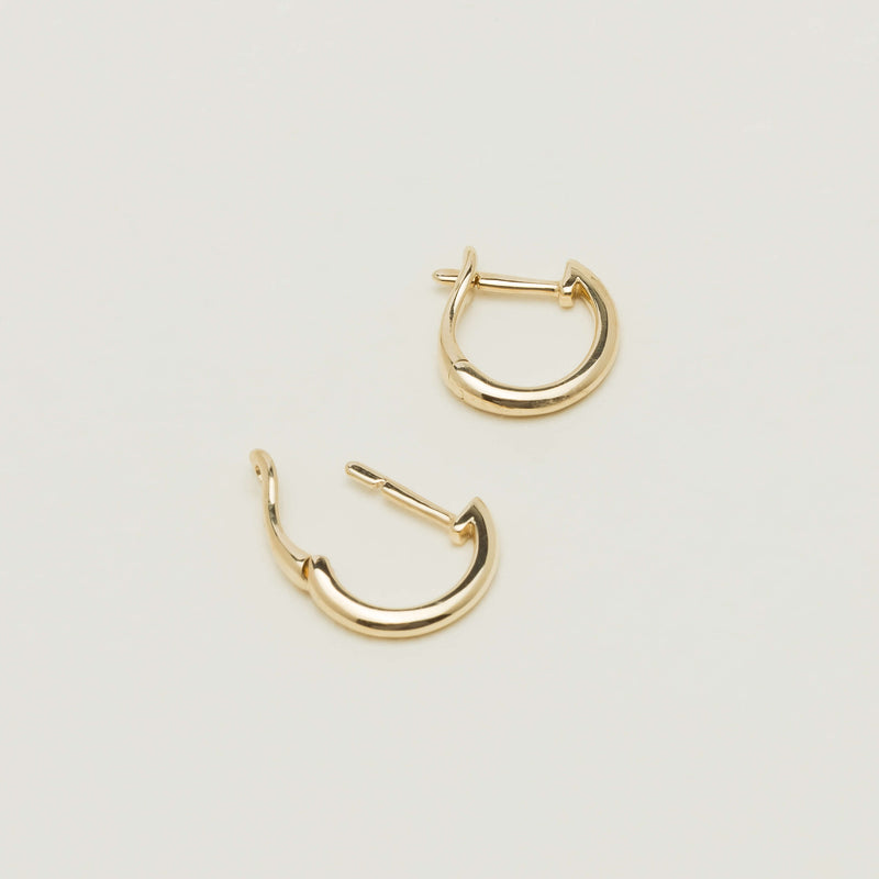 9ct Yellow Gold Cosy Earrings - Earrings - Walker & Hall