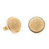 Deja Vu 11ct Yellow Gold Dome Studs