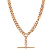 9ct Rose Gold Fob Chain Necklace - Necklace - Walker & Hall