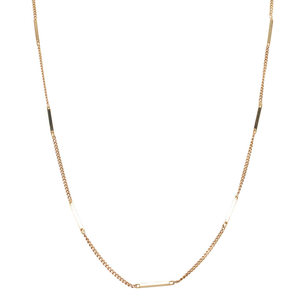 9ct Yellow Gold Chain Link Necklace - Walker & Hall