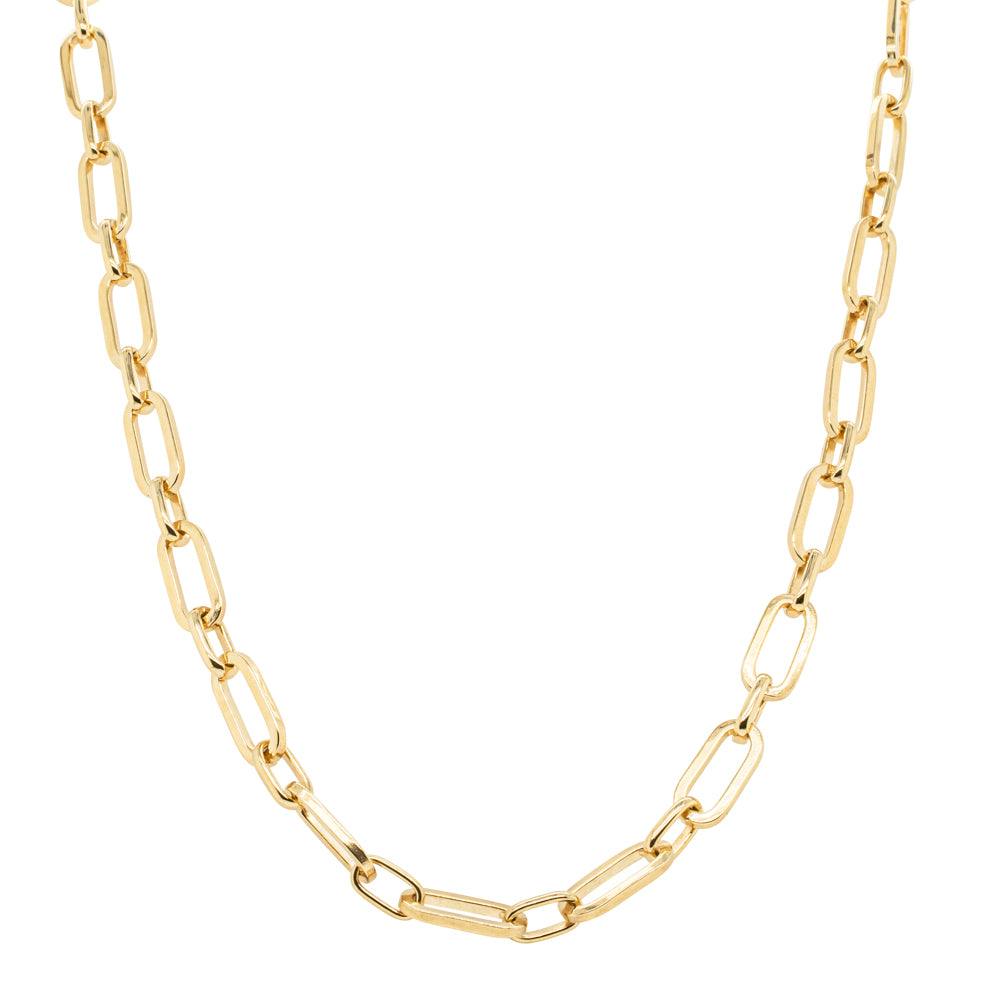 9ct Yellow Gold Chain Link Necklace - Walker & Hall