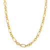 9ct Yellow Gold Figaro Link Chain - Necklace - Walker & Hall