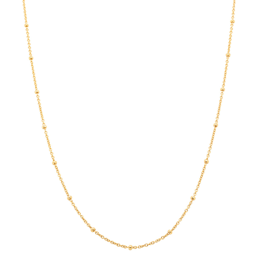 9ct Yellow Gold Gimlet Chain - Necklace - Walker & Hall