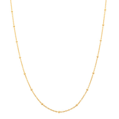 9ct Yellow Gold Gimlet Chain - Necklace - Walker & Hall