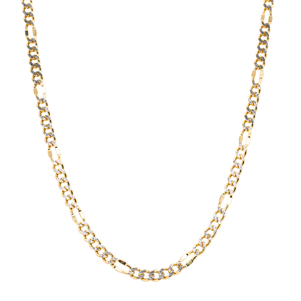 9ct Yellow Gold Figaro Link Chain - Necklace - Walker & Hall