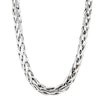 Deja Vu 18ct Rhodium Plated Yellow Gold Foxtail Chain - Bracelet - Walker & Hall