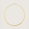 Deja Vu 18ct Yellow & White Gold Omega Chain Necklace - Necklace - Walker & Hall