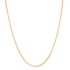 Deja Vu 18ct Yellow Gold Curb Link Necklace 45cm - Necklace - Walker & Hall