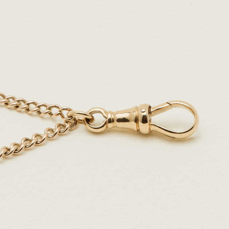 Vintage 9ct Yellow Gold Muff Chain Necklace - 170cm - Necklace - Walker & Hall