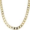 Deja Vu 9ct Yellow Gold Flat Curb Link Chain 45cm - Necklace - Walker & Hall