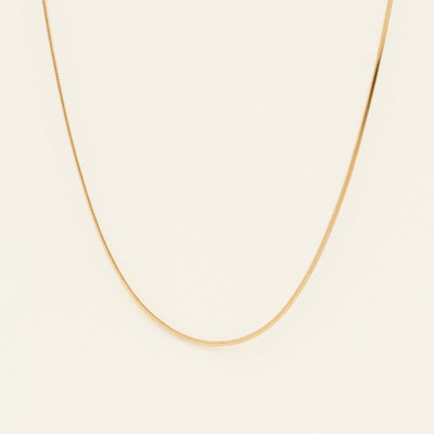 18ct Yellow Gold Fine Cleo Necklace - Necklace - Walker & Hall