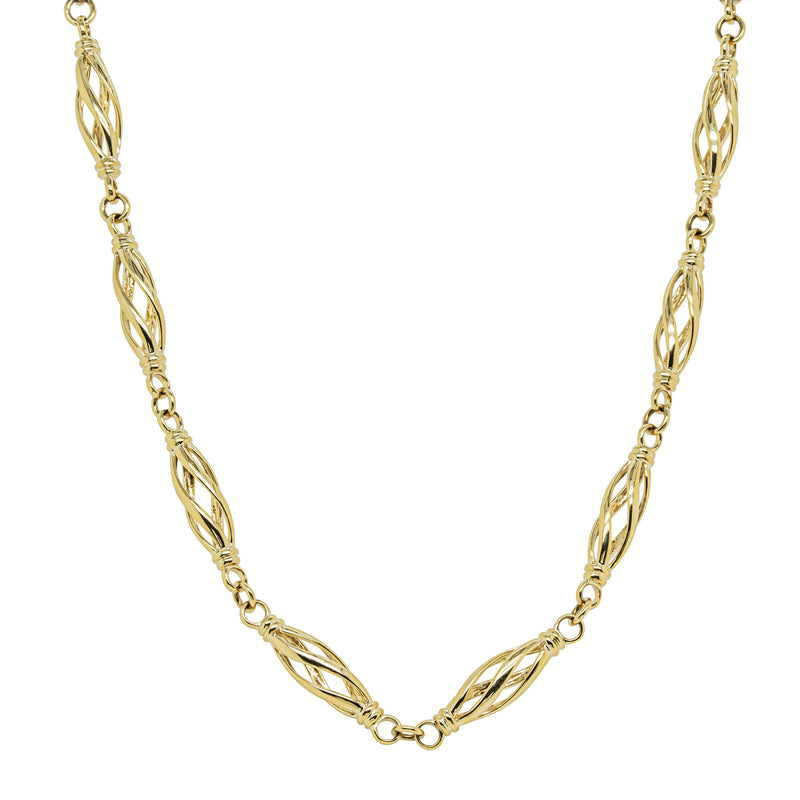 9ct Yellow Gold Helix Chain - Necklace - Walker & Hall