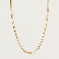 Deja Vu 9ct Yellow Gold Snake Link Necklace 45cm - Necklace - Walker & Hall