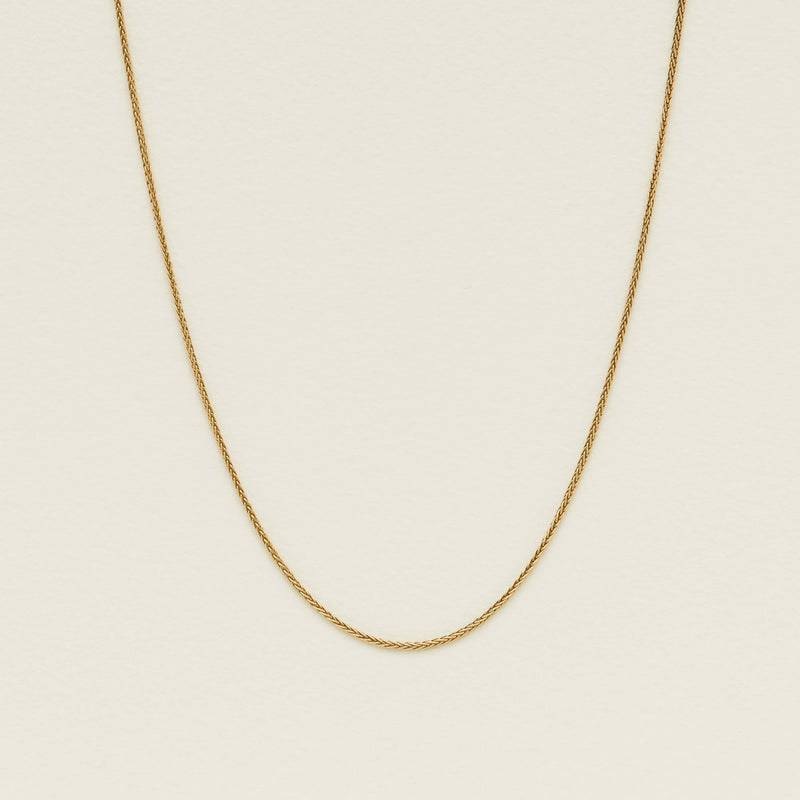 Deja Vu 18ct Yellow Gold Foxtail Link Chain 54cm