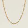 Deja Vu 9ct Yellow Gold Flat Curb Link Chain 50cm - Necklace - Walker & Hall