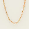 Deja Vu 9ct Yellow / Rose Gold Twist Link Necklace