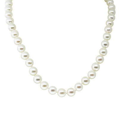 9ct Yellow Gold Cultured Pearl Strand - Necklace - Walker & Hall