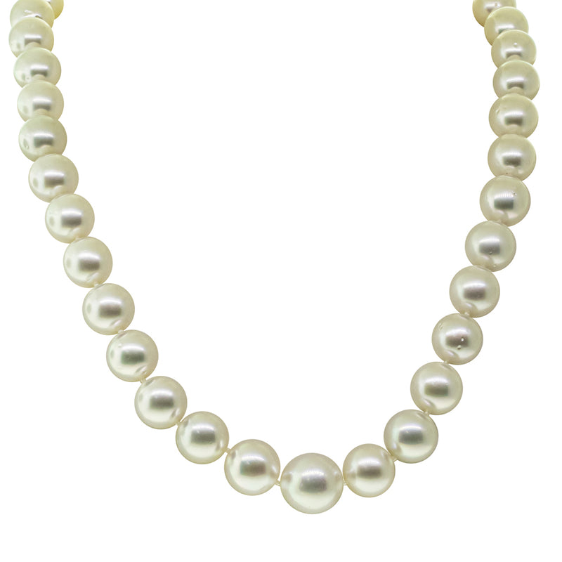 9ct Yellow Gold South Sea Pearl Strand - Necklace - Walker & Hall