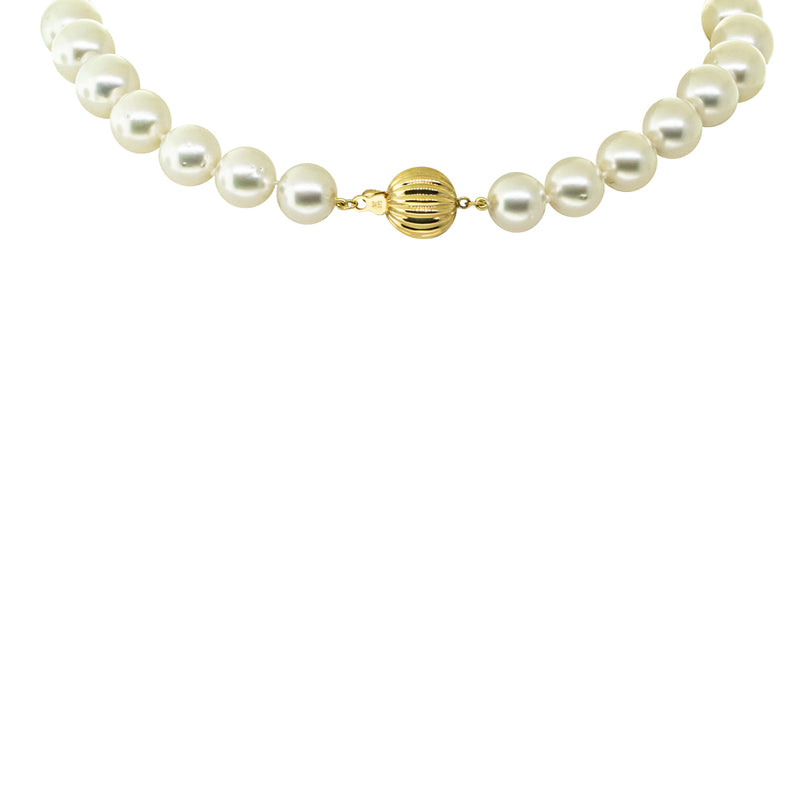 9ct Yellow Gold South Sea Pearl Strand - Necklace - Walker & Hall