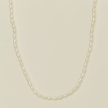 Baby Baroque Pearl Necklace - Sterling Silver - Necklace - Walker & Hall