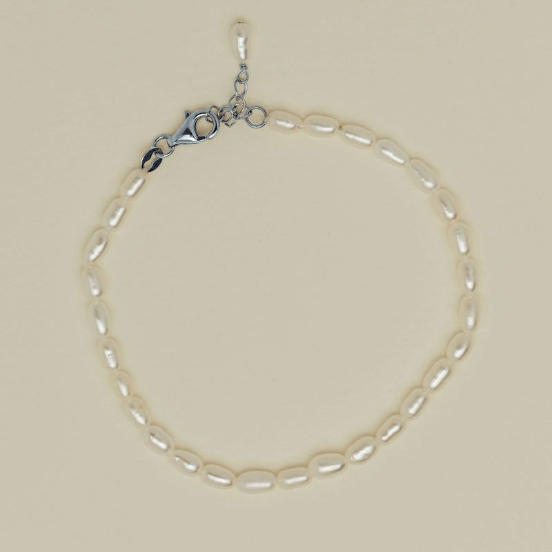 Baby Baroque Pearl Bracelet - Sterling Silver - Bracelet - Walker & Hall