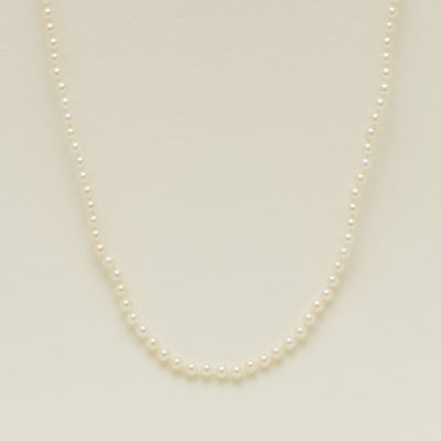 Deja Vu 9ct Yellow Gold 6-6.5mm Akoya Pearl Strand 70cm
