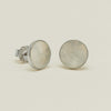 Sterling Silver Mother Of Pearl Gaia Stud Earrings - Earrings - Walker & Hall