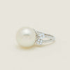 Deja Vu Platinum 15.1mm South Sea Pearl & Diamond Ring - Ring - Walker & Hall