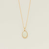 14ct Yellow Gold 1.88ct Opal Cabochon Pendant