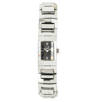 Vintage Alfred Dunhill Stainless Steel Faceted Watch-Watch-Walker & Hall