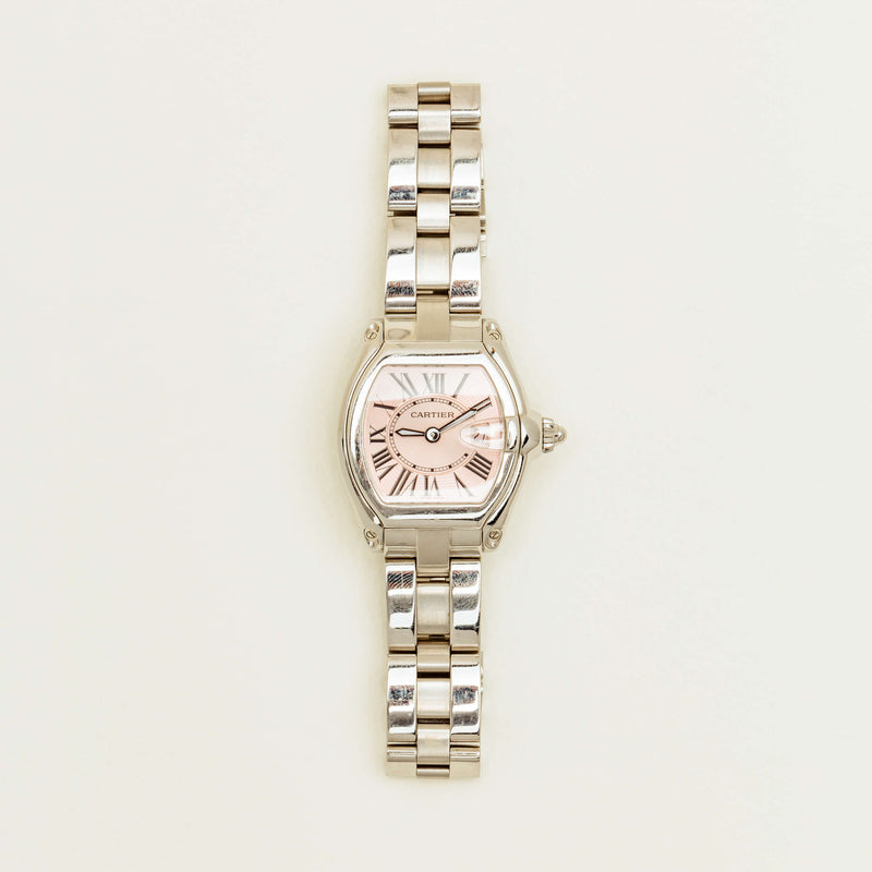 Vintage Stainless Steel Cartier Roadster Ladies Watch