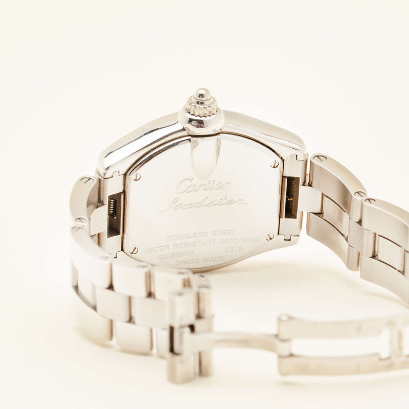 Vintage Stainless Steel Cartier Roadster Ladies Watch