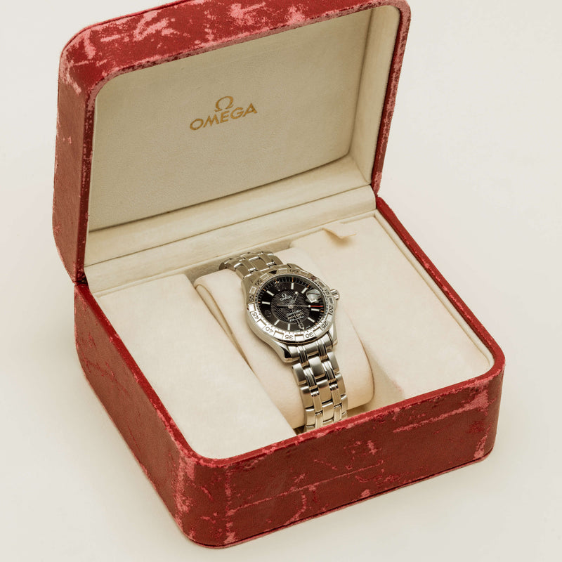 Vintage Stainless Steel Gents Omega Seamaster Watch