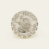Sterling Silver Warrior Ring With NZ Shilling - Ring - Walker & Hall