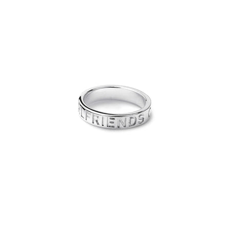 Stolen Girlfriends Club Clean Logo Ring - Sterling Silver
