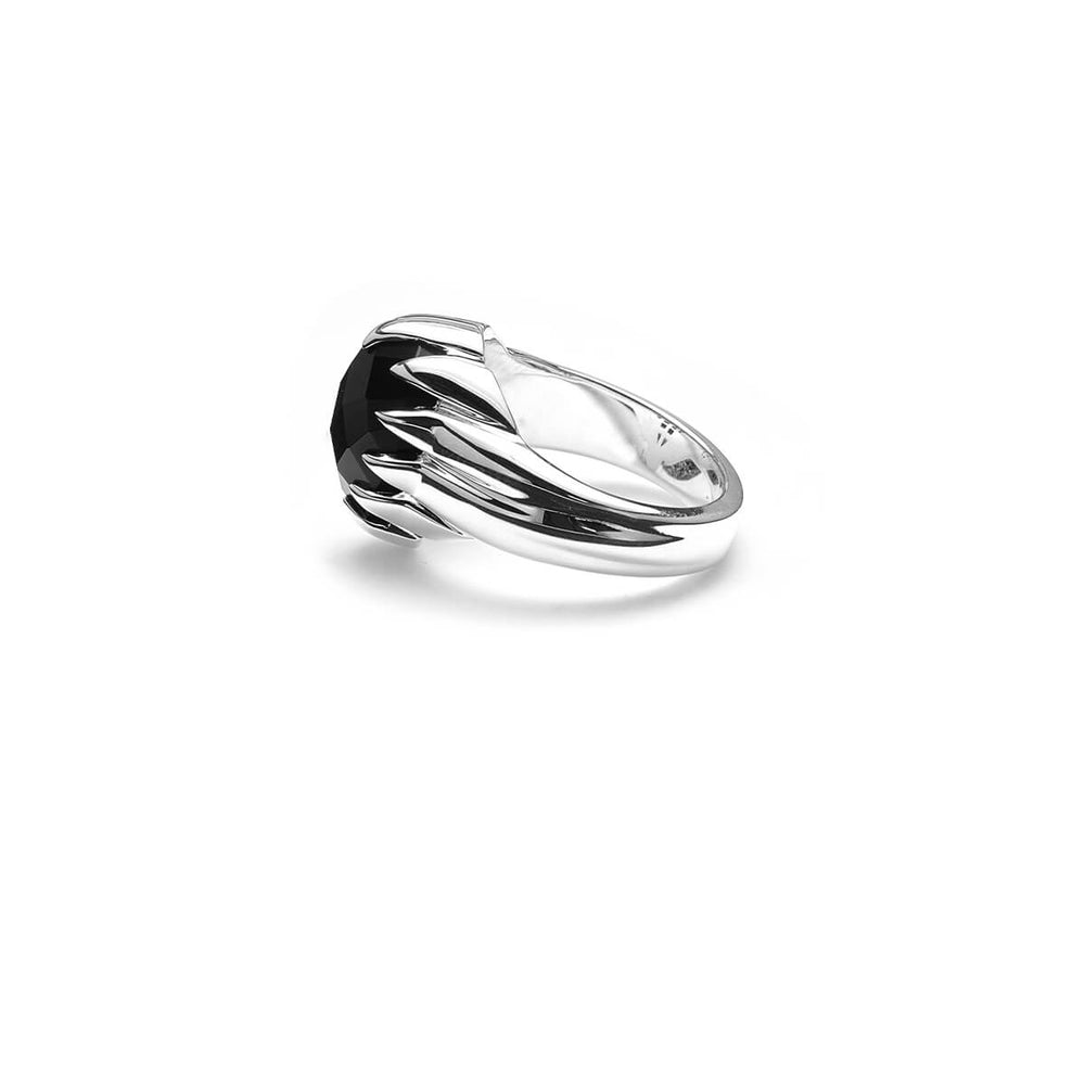 Stolen Girlfriends Club Love Claw Drop Ring - Sterling Silver & Onyx