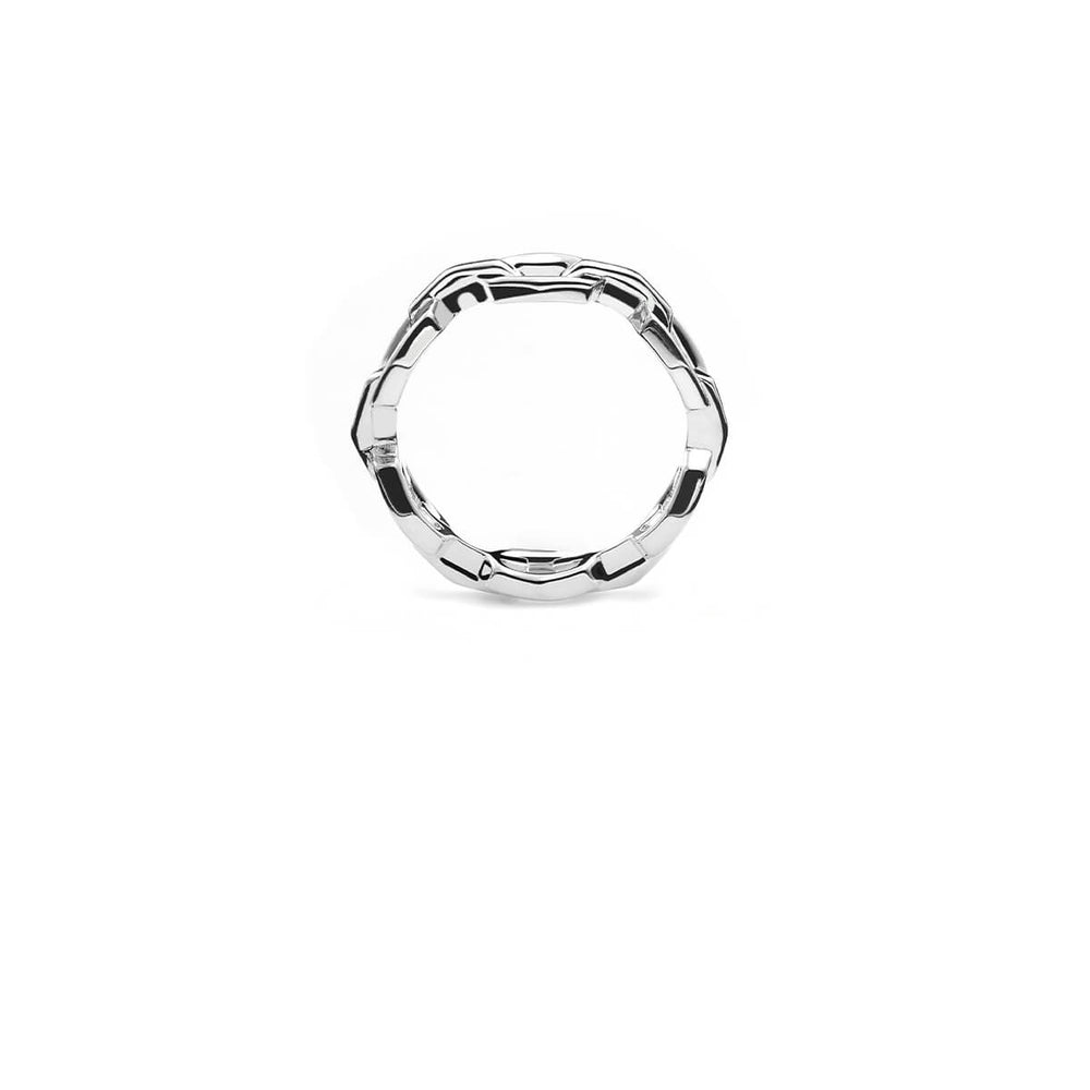 Stolen Girlfriends Club Facet Chain Ring - Sterling Silver