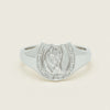 Sterling Silver Horseshoe Ring