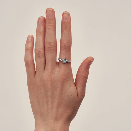 Stolen Girlfriends Club Precious Punk Sky Topaz Ring