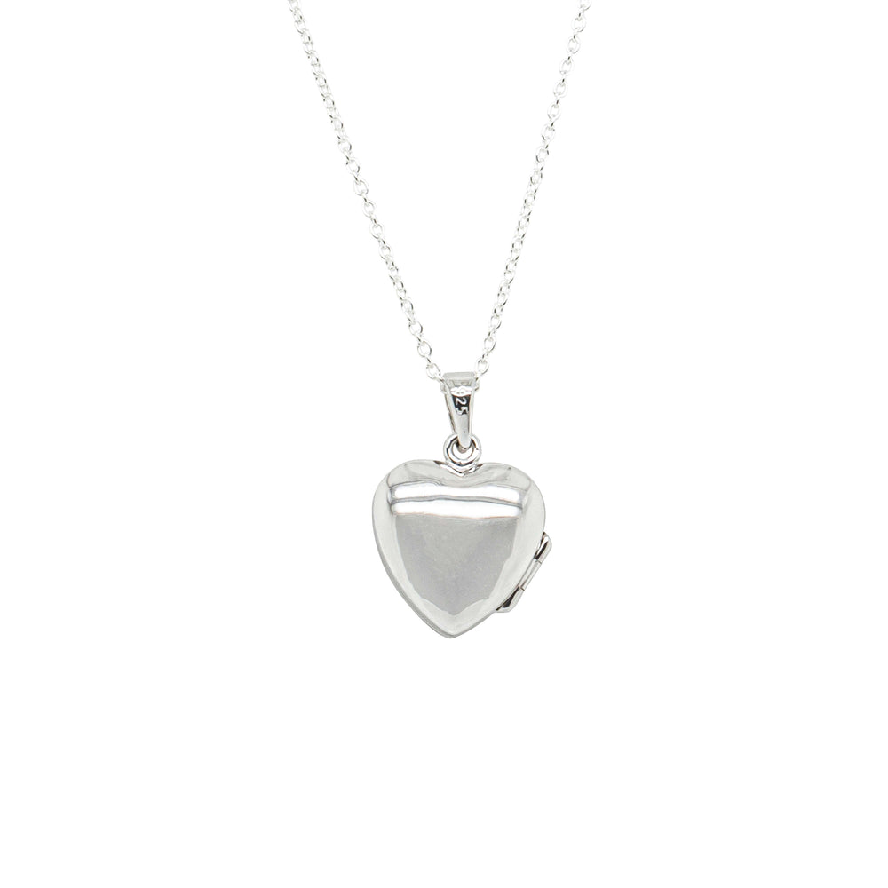 Sterling Silver Small Heart Locket