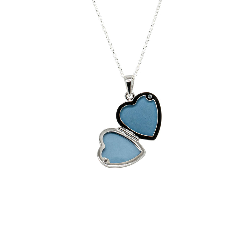 Sterling Silver Small Heart Locket