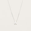 Sterling Silver Noted Letter - Necklace - Walker & Hall