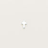 Sterling Silver Noted Cross Charm - Charm - Walker & Hall