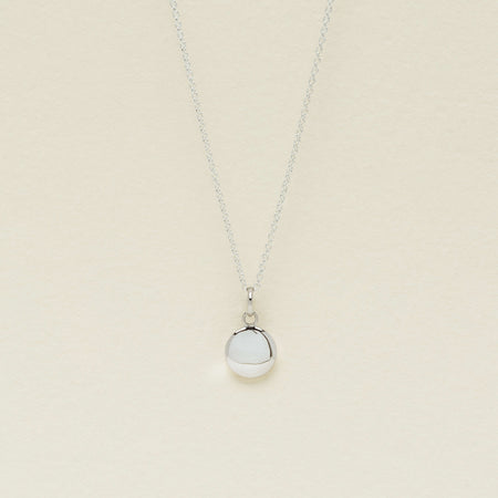 Sterling Silver Mini Pebble Pendant