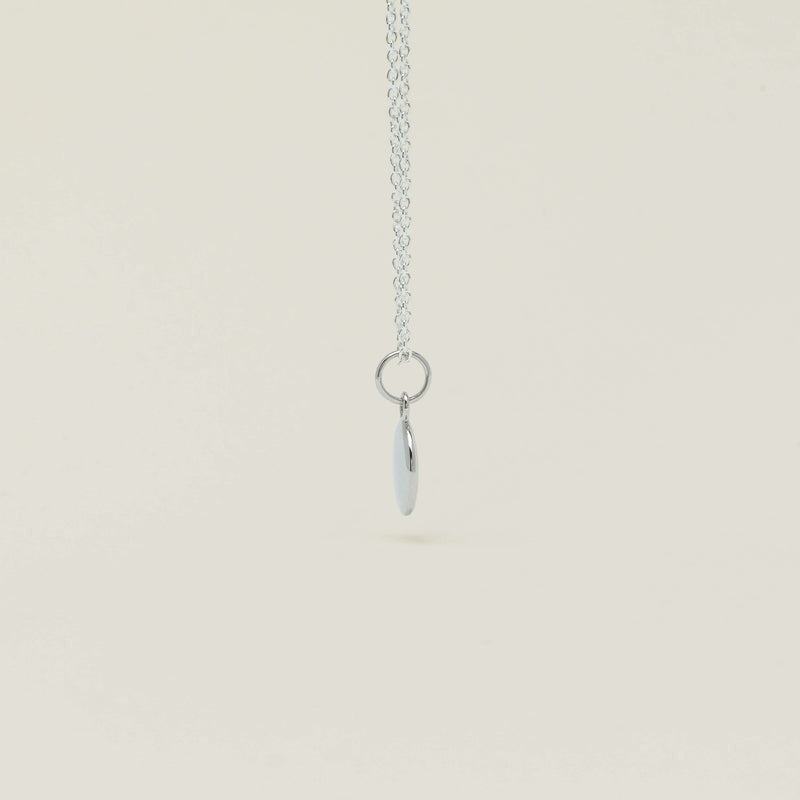 Sterling Silver Mini Pebble Pendant - Necklace - Walker & Hall
