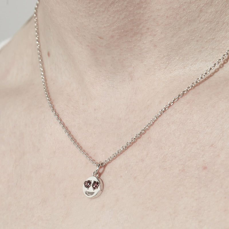 Stolen Girlfriends Club New Crush Necklace - Sterling Silver