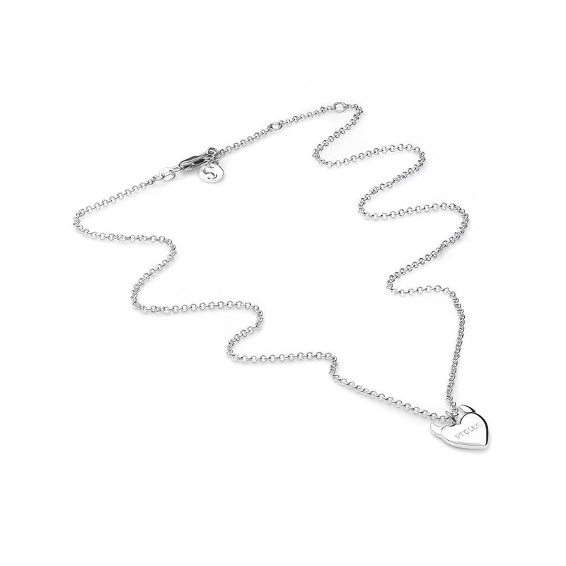 Stolen Girlfriends Club Sinister Heart Necklace - Sterling Silver